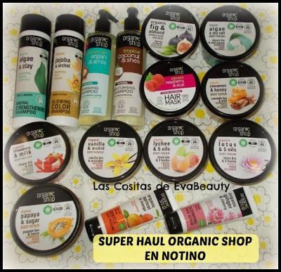 Compras/haul cosmetica natural organic shop notino low cost