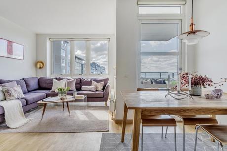 scandi interios scandi decor scandi apartment puente entre copenhague y malmö puente danés Øresund nordic flat nordic architecture decoración nórdica decoración escandinava apartamento sueco Öresund  