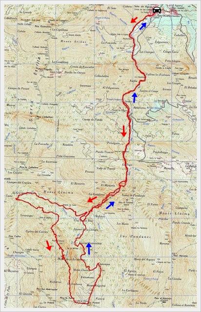 Por el monte Llaímu: Penoba-Felgueru-L´Árbol-Refierros-La Verdasca-Valsemana
