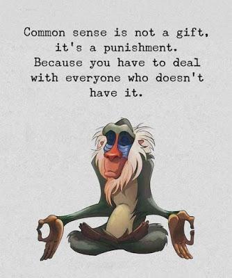 No es Fácil tener Sentido Comun No es Fácil tener Sentido Comun