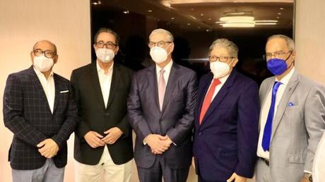 Cuatro ex rectores UASD ofrecen respaldo a binomio Gonzalo y Margarita.