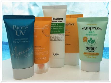 Protectores solares K-Beauty