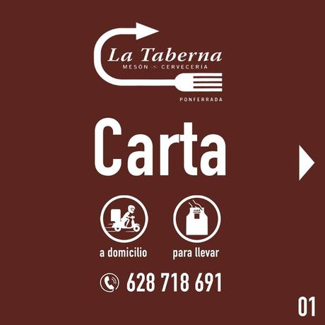 El Restaurante La Taberna se suma a la oferta de comida de calidad para llevar y a domicilio en Ponferrada