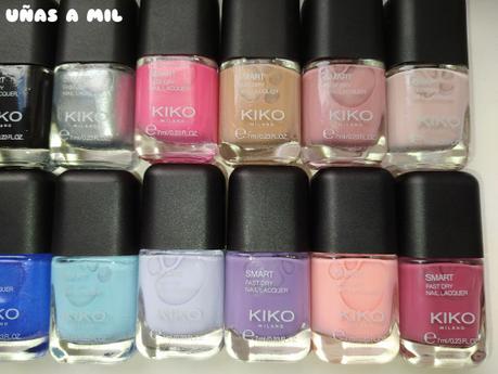 Oferta en la web de Kiko: 5 esmaltes por 5 euros