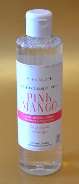 El Agua Micelar Ecológica “Pink Mango” de ALMA SECRET