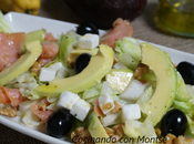 Ensalada salmón aguacate