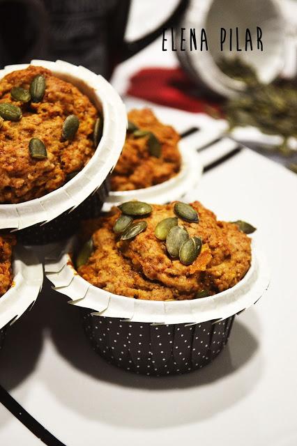 Muffins de calabaza súper esponjosos, sin huevo y con opción vegana