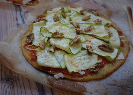 Pizza con base de patata Pizza con base de patata