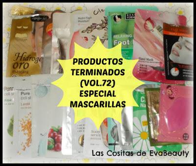 Productos Terminados (Vol.72) Especial mascarillas Productos terminados Empties mascarillas/mask low cost opinion