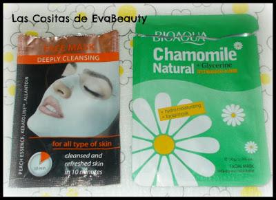 Productos Terminados (Vol.72) Especial mascarillas Mascarilla facial tissú limpiadora de MARION y de camomila y glicerina de BIOAQUA