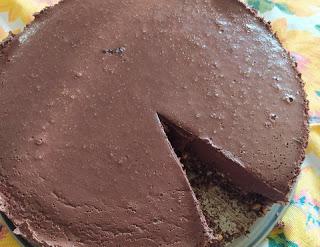 TARTA DE CHOCOLATE SUPER SANA.