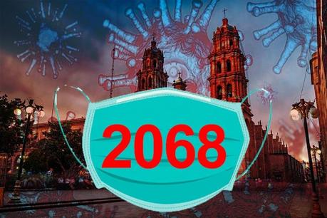 SLP supera los 2 mil casos de contagio por COVID-19