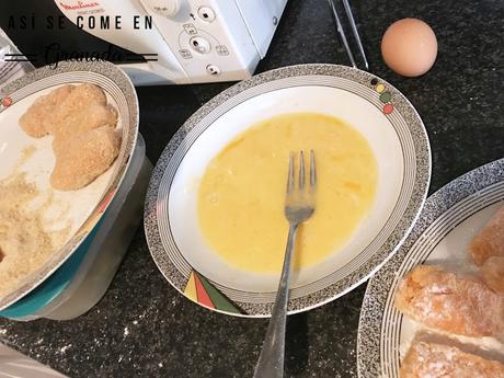 Croquetas de queso y sobrasada sin gluten