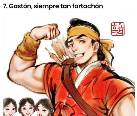 Así se verían algunos personajes Disney en su versión Coreana.