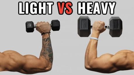 Qué es la hipertrofia muscular – Así es cómo se gana la masa muscular pesos pesados vs ligeros