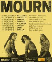 Gira de Mourn en Girando por Salas y AieEnruta