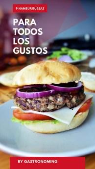 9 Hamburguesas para todos los gustos