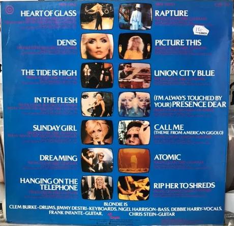 Blondie -The best of Blondie Lp 1981 Blondie -The best of Blondie Lp 1981