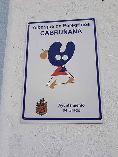 Albergue de Cabruñana, Grado. Camino del Norte, Asturias.