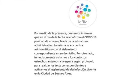 Comunicado LaFlia