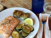 Operación bikini: salmón cocinado baja temperatura Crock-pot, mejor receta para comer sano pescado punto perfecto