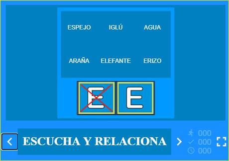 Aprendo a leer y a escribir. La E Aprendo a leer y a escribir. La E