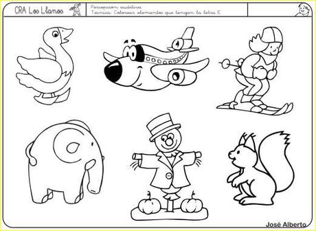 Aprendo a leer y a escribir. La E Aprendo a leer y a escribir. La E