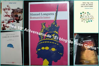 Participantes en el Sorteo 10º Aniversario del blog