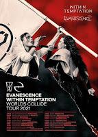 Se aplaza al 2021 la gira de Within Temptation y Evanescence Se aplaza al 2021 la gira de Within Temptation y Evanescence