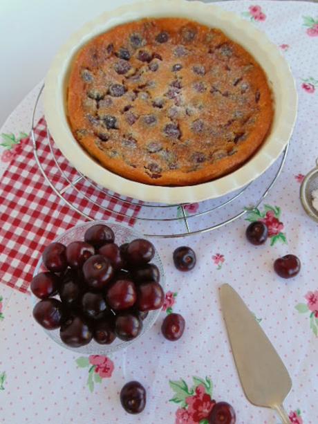 Clafoutis de picotas del Jerte