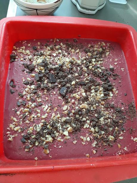 BROWNIE DE CHOCOLATE Y REMOLACHA