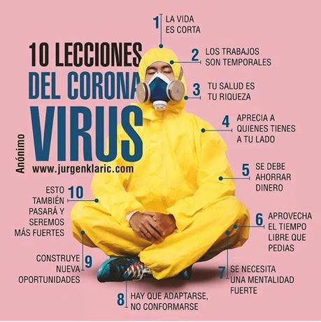 10 Lecciones Aprendidas del Coronavirus