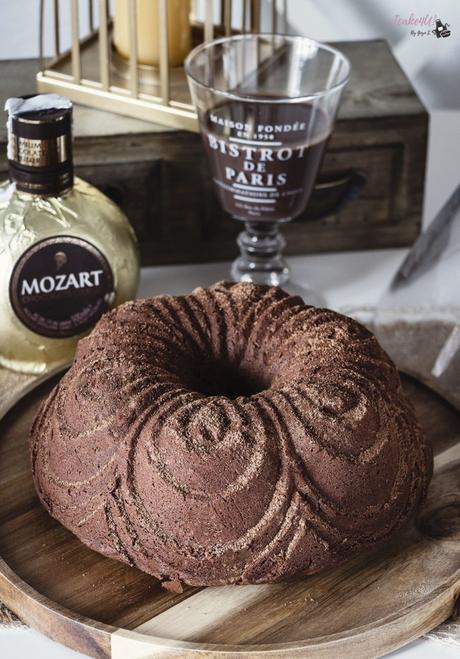 Bundt Cake Fudge de Licor de Chocolate Mozart