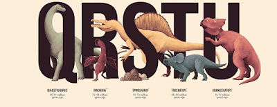 The Lost Dinosaur Alphabet por Pixelbox