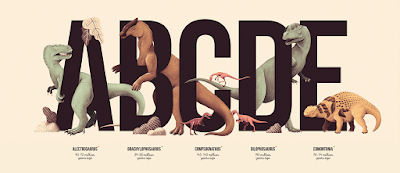The Lost Dinosaur Alphabet por Pixelbox