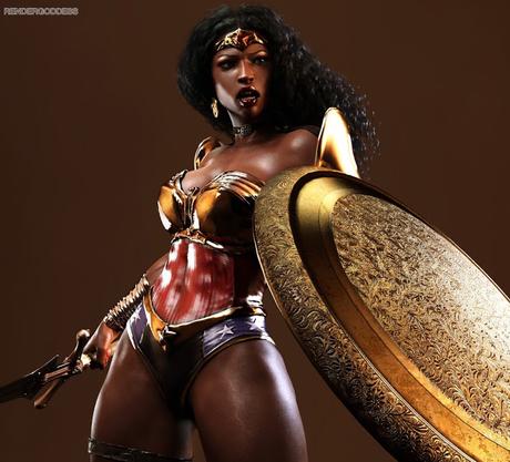 El arte de Rendergoddess: Ebano digital