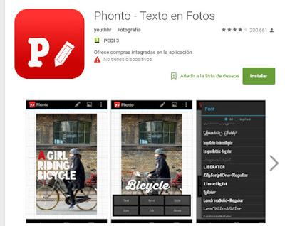 Aplicaciones y webs para escribir texto en nuestras fotos en Pc ,Tablets o Smartphones Android/iOS Aplicaciones y webs para escribir texto en nuestras fotos en Pc ,Tablets o Smartphones Android/iOS