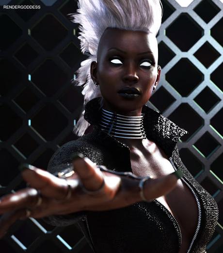 El arte de Rendergoddess: Ebano digital