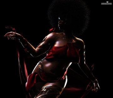 El arte de Rendergoddess: Ebano digital