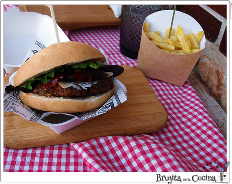 Hamburguesa Palentina con I.G.P. Lentejas Tierra de Campos