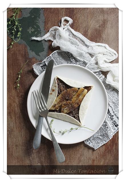 Galette de Chocolate y Plátano