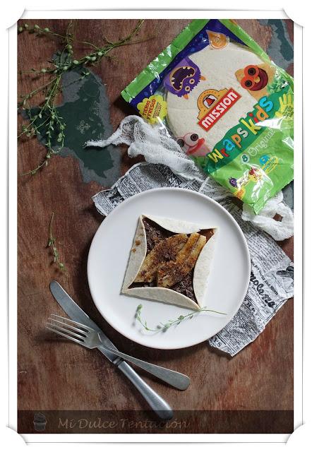 Galette de Chocolate y Plátano