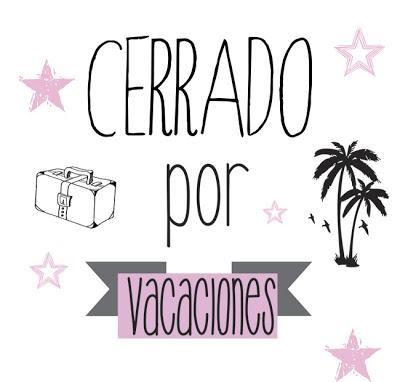 Cerrado por vacaciones Cerrado por vacaciones