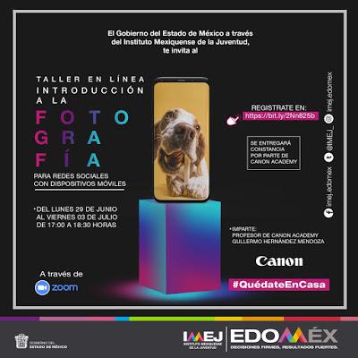 CONVOCA GEM A PARTICIPAR EN TALLER DE FOTOGRAFÍA DIGITAL