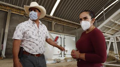 RECIBEN GANADEROS MEXIQUENSES DE OTUMBA APOYOS PARA MEJORAR SU PROCESO DE PRODUCCIÓN