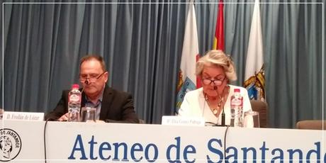 En Santander, con Elisa