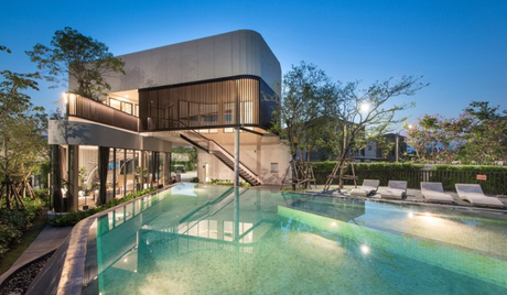 apluscon architects: La iluminación natural de Engage es la idea centra de V-Compound