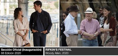El estreno mundial de ‘Rifkin’s Festival’, la nueva película de Woody Allen, inaugurará la 68 edición del Festival de San Sebastián
