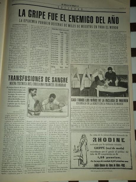Similitudes entre el comportamiento de la gripe española de 1918 y el Sars-Cov2: la prensa de 1918. Similitudes entre el comportamiento de la gripe española de 1918 y el Sars-Cov2: la prensa de 1918.
