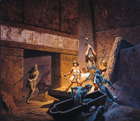 Surtido variado de material de juegos de rol